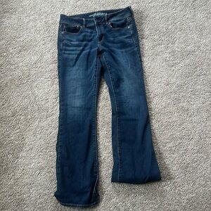 American Eagle. Kick boot cut. Size 12.. sits low on hips